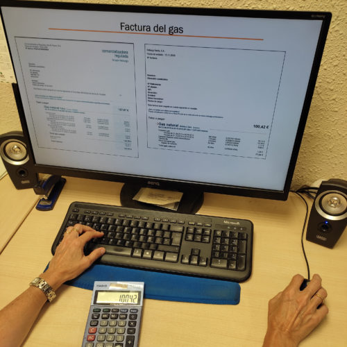 Factura del gas
